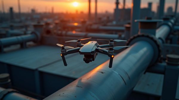 Assurer la sécurité grâce à l'inspection technique drone